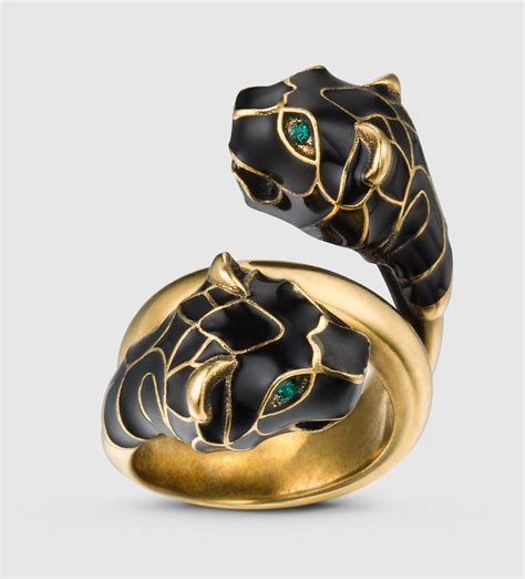 gucci jaguar ring|gucci tiger head swarovski.